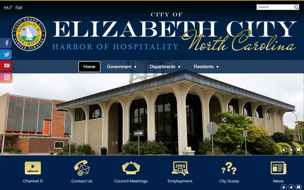 Elizabeth City people search City of Elizabeth City website