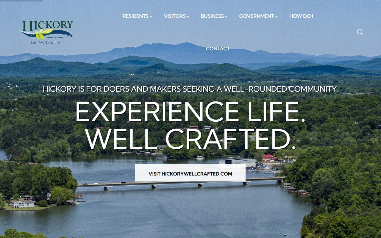 City of Hickory official government website for public records and services