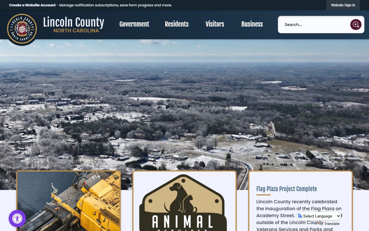 Lincolnton people search Lincoln County government website