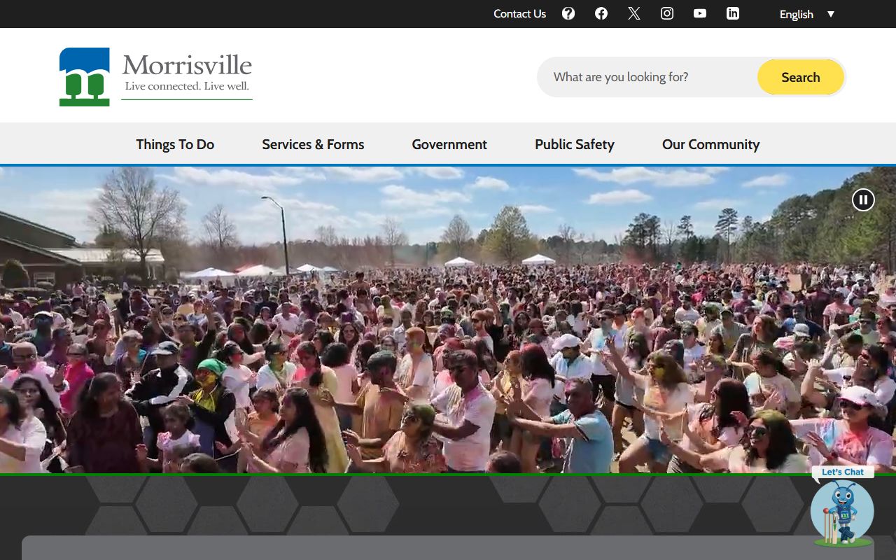 Morrisville people search Town of Morrisville website