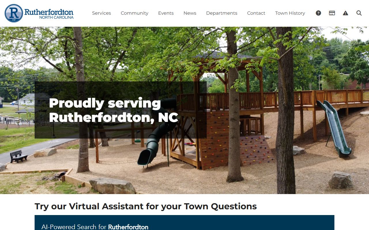 Rutherfordton people search Town of Rutherfordton website