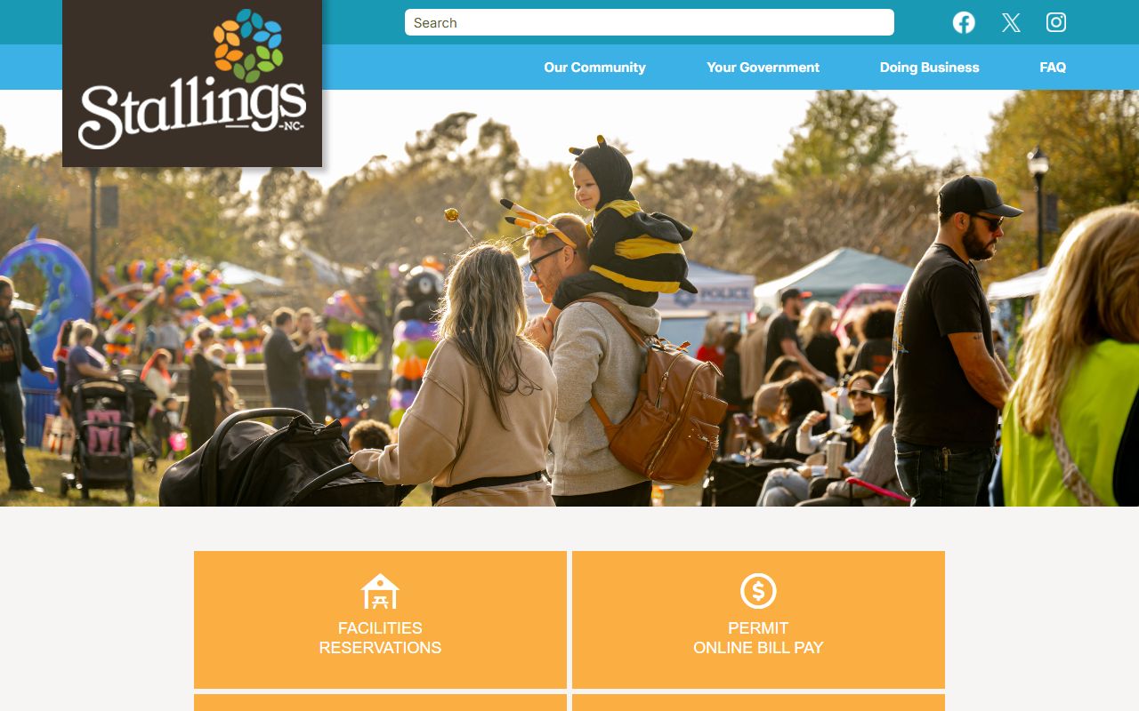 Stallings people search Town of Stallings website