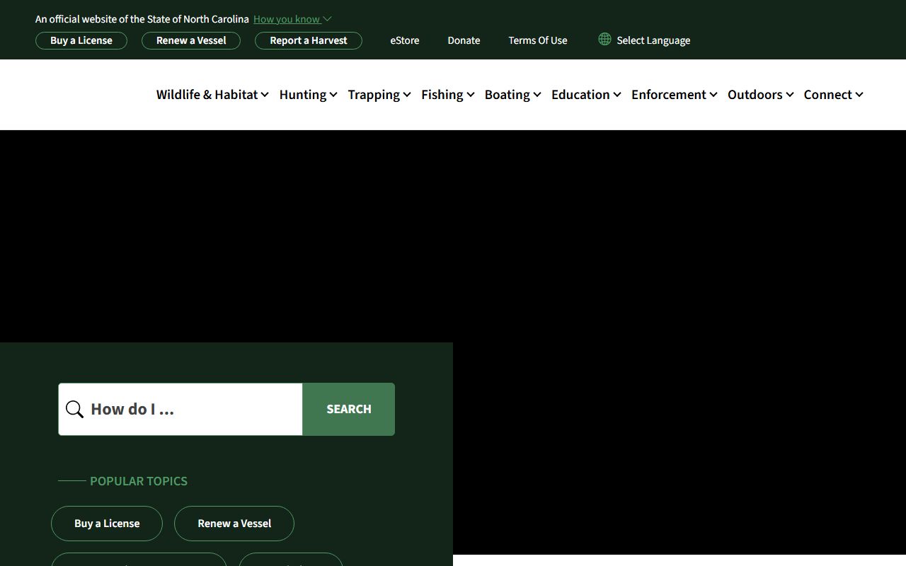 North Carolina Wildlife Resources Commission people search license records
